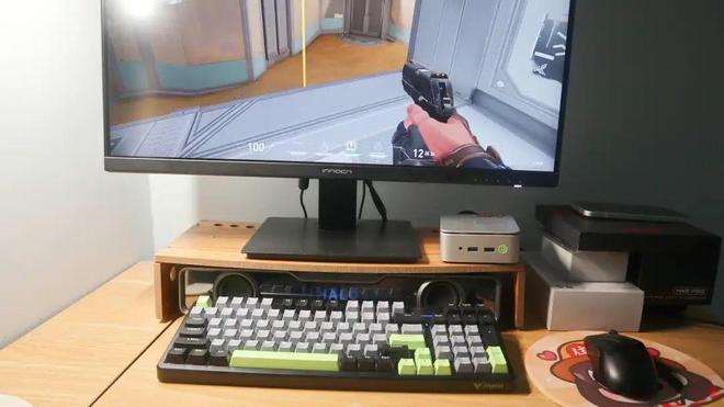 机械键盘测评：客制化与性价比的完美平衡新葡京雷柏V700DIY-98黑灰绿(图4)